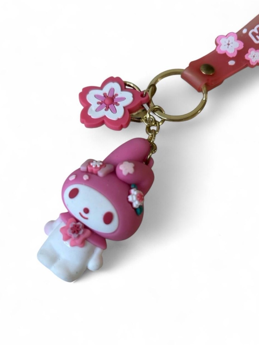 My Melody Bag Charm Wrist Keyring Holder